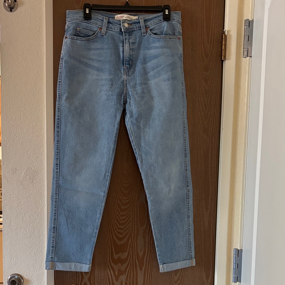 Signature by Levi Strauss Light Blue Boyfriend Jeans